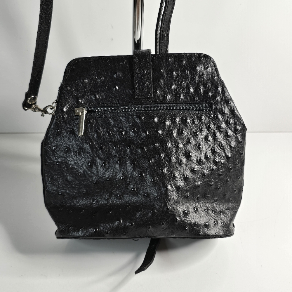 Genuine leather crossbody Handbag - Picture 3 of 9